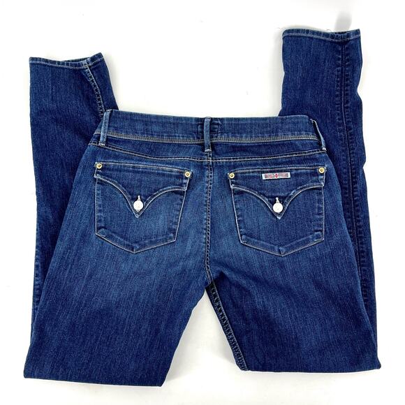 Hudson Collin Flap Skinny Jeans Blue 29 - Picture 7 of 9
